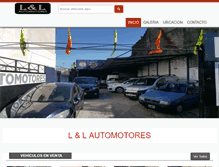 Tablet Screenshot of lylautomotores.com